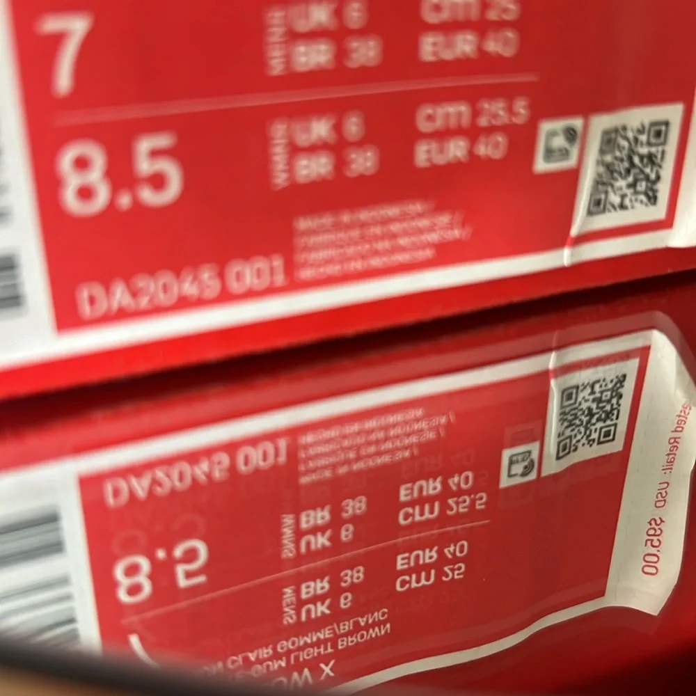 Nike Blazer Low X black leather men’s 7 - Picture 6 of 7